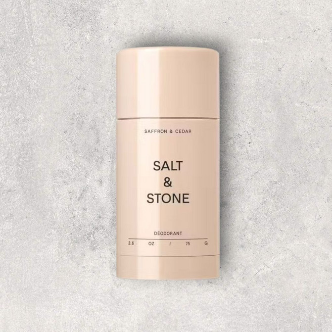 SALT & STONE 體香膏 檀香岩蘭草, 1個, 雪松番紅花