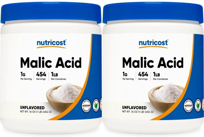 뉴트리코스트 고흡수 말산 파우더, 2개, 454g, 454g - 쿠팡