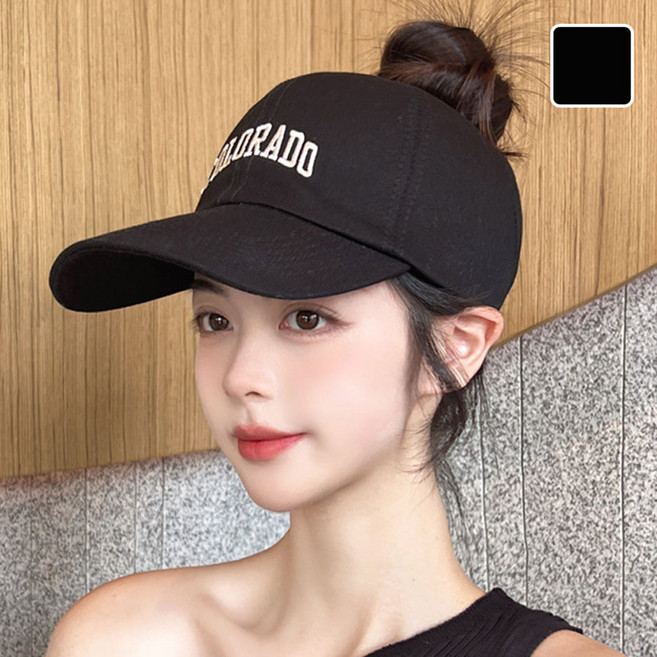 [HANNAL] 오픈형 COLROADO 포니테일 볼캡