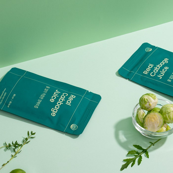 물 한 방울도 넣지 않은 NFC 착즙 양배추즙 80ml x 120포