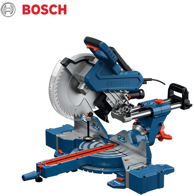 보쉬 GCM340-305D 슬라이딩 각도절단기 305mm 1800W 톱날포함 유선 몰딩 각도기