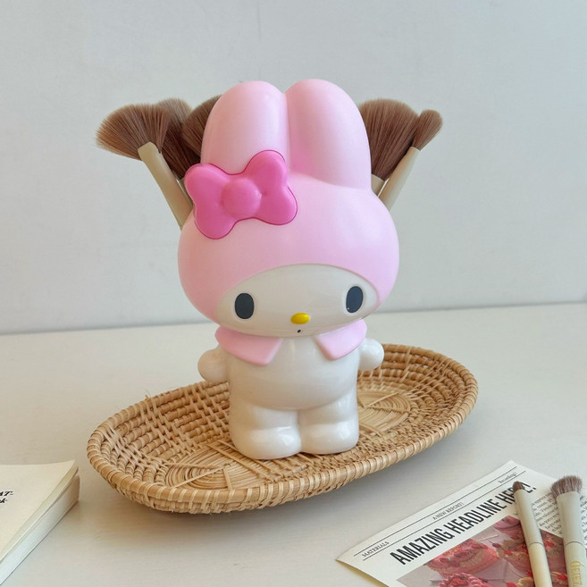 옐상 산리오 브러쉬 펜꽂이 4종, 1개, 마멜