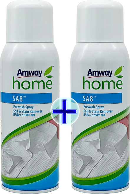 1+1 암웨이 SA8 프리워시 스프레이 세제 + Dr. 덴티스트 잇몸칫솔 2개