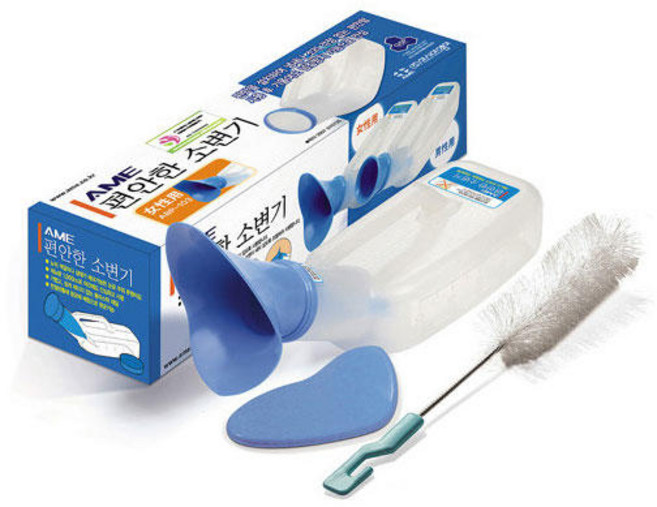 복지용구 간이소변기 여자소변기 ABP-106 이동식소변기, 1개