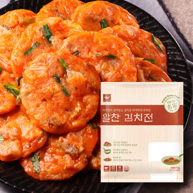 사옹원 알찬김치전, 1kg, 4개