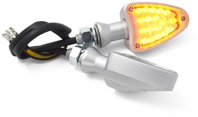 OD 몬디알 힙스터125 튜닝 LED 윙카 턴라이트 깜빡이 방향지시등, D464(실버 한쌍)