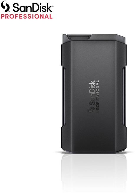 샌디스크 외장SSD PRO BLADE TRANSPORT 포터블 고성능 외장하드, 2TB, 블랙