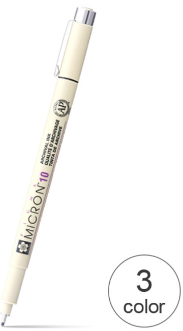 사쿠라 피그마 마이크론 10 44 (쿨그레이), 단품