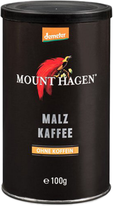 Mount Hagen 디카페인 친자연 맥아 커피 디카페인, 1개, 100g
