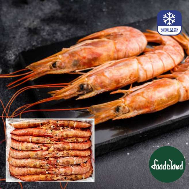 L1 아르헨티나 대왕 랍스타새우 킹단새우 2kg 홍새우 적새우, 1개