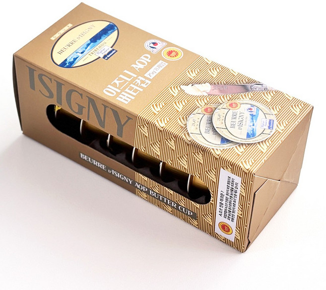 이즈니 AOP 버터 컵 무염, 25g, 16개