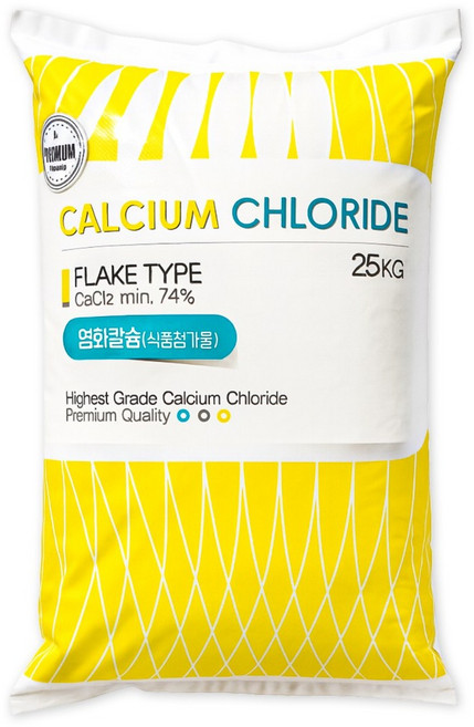 염화칼슘 식첨용 25kg - 농업용 식첨용 과수용 당도향상 과일착색제 엽면시비용 비료원료, 1개