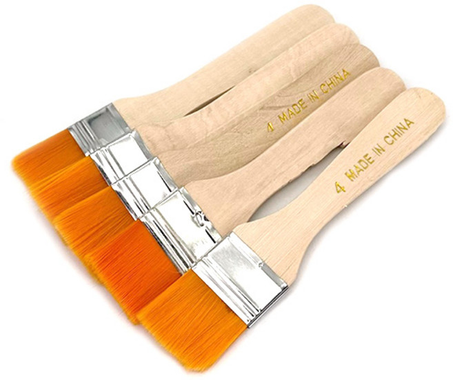 아이베란다 빽붓 페인트 붓 도장 부자재 청소붓, 5개