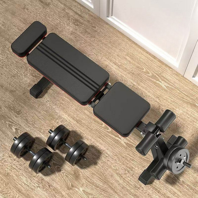가정용 덤벨 벤치 각도 조절 인클라인 헬스 의자 다기능 접이식 홈트, 1_20kg 덤벨