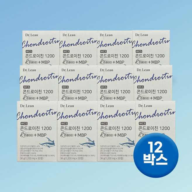 닥터린 콘드로이친 1200 콘레이티 MBP, 30정, 12개