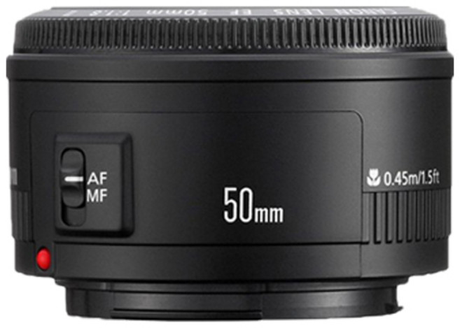 캐논 Canon EF 50mm F1.8 II 쩜팔 단렌즈 여친렌즈 DSLR 전용 완벽검수