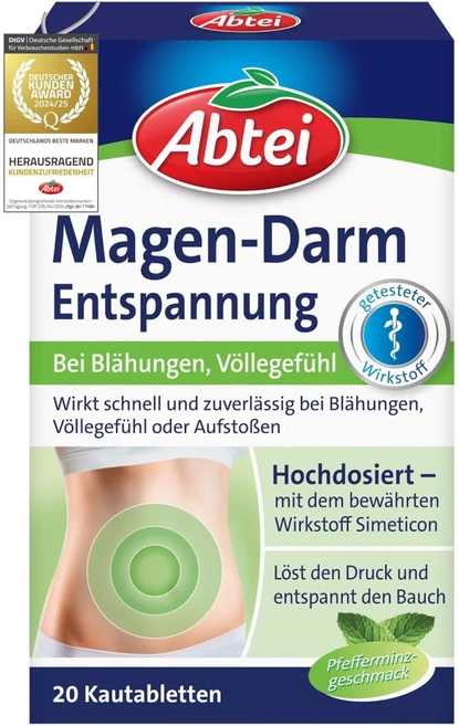 압타이 Magen-Darm 복부 팽만 이완 및 위 완화 영양제 20정 x 3 총 60정 - 쿠팡