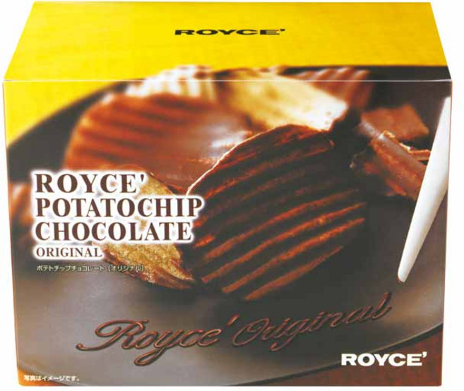 ROYCE 로이스 포테이토칩 감자칩 초콜릿 오리지널, 10g, 1개