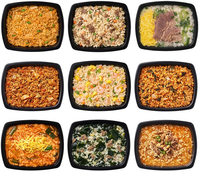 양많은 직장인 아침 점심 저녁 혼밥 편의점대용 즉석국 볶음밥 맛있는 한 끼 볶국밥 도시락 9종 1920g (냉동), 9개