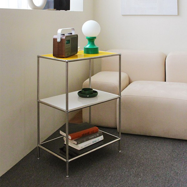 DIY 모듈가구 수납 거실장 장식장 480 3단x1열 패널, 블랙