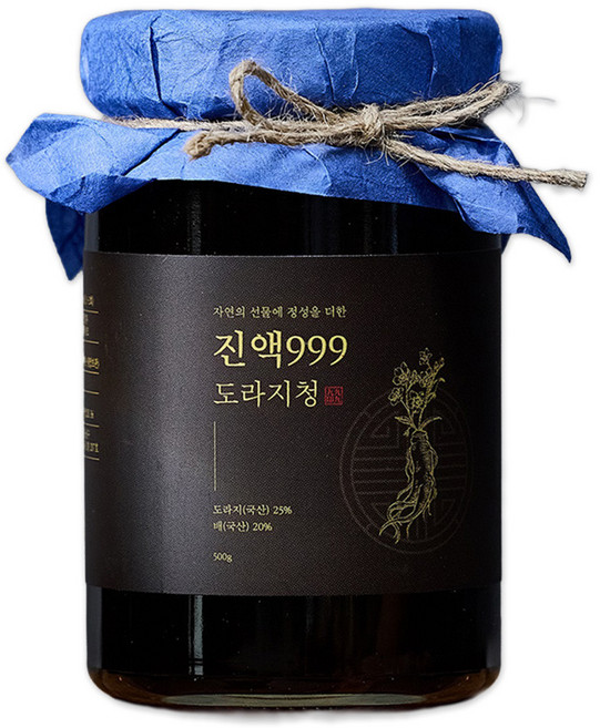 5위 - 진액999 도라지청 재배한지 99.9시간만에 제작된 약도라지청, 500ml, 1개