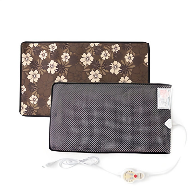 맥반석 온열 찜질기 기본형, DA-208, 갈색