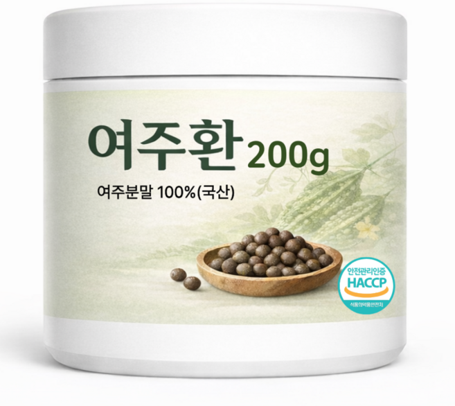 100% 국내산 여주환 국산 여주 환 식약청인증 하늘정연, 1세트, 200g