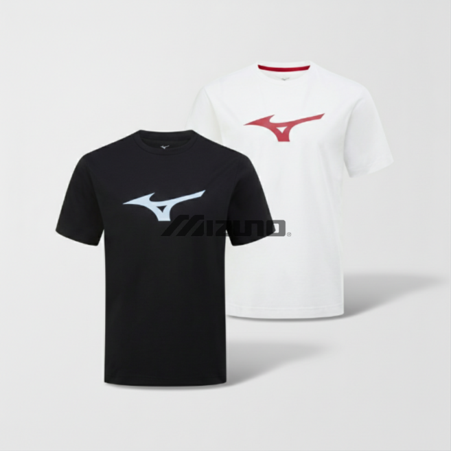 4위 - [백화점 정품] 미즈노 POLY BIG LOGO SHORT SLEEVE 기능성 반팔 티셔츠