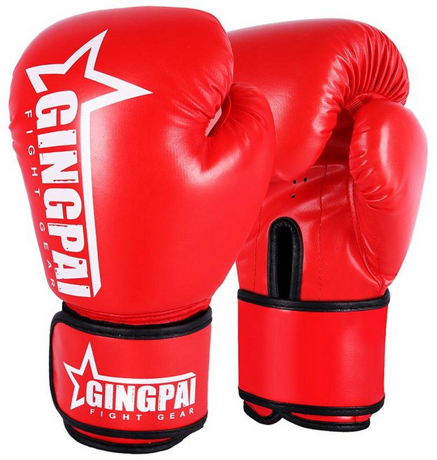 키즈 복싱글러브 미트세트 샌드백 아동용 가슴 주니어 성인 미니 연습용 스파링 권투 세트, 1개, 스타샤인 글러브 레드 기본 얇음