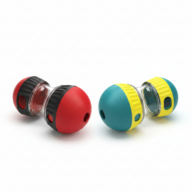 강아지 장난감 노즈워크 Swing 간식볼, 1개, GREEN