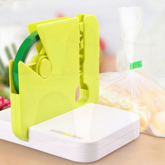 식품 밀봉기 실링 머신 과자 봉지 보관 포장 업소 음식, E리필씰테이프10개_레드