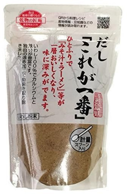 베스트 플래닛 【멸치 분말 100 %】 만능 일본식 육수 이것이 제일 180g, 1개