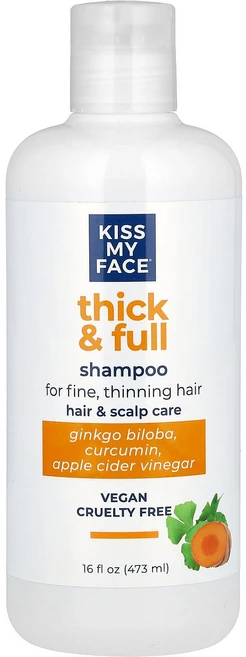 Kiss My Face 굵은 모발 및 전체 샴푸 가늘고 가는 모발용 473ml(16fl oz) Face (키스 마이 페이스), 1개, 473ml - 쿠팡