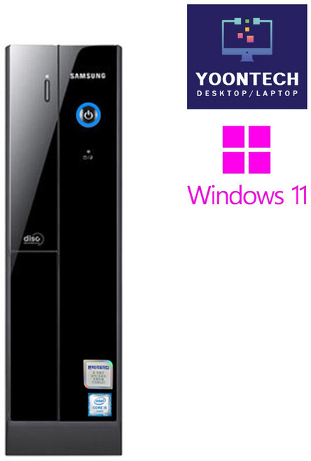 삼성 컴퓨터 본체 사무용 가정용 게임용 데스크탑 HDMI지원 윈도우10/11, i5-4570/8G/SSD240+500, 윤텍4세대슬림GT