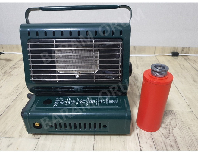 가스스테이션 캠핑스토브 부탄 이소 가스 스토브 연장 확장 변환 컨버터 더미 비자석식 호환, 단일, 1개