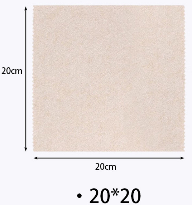 絲瓜抹布 吸油洗碗 加厚清潔布 20*20cm, 1個