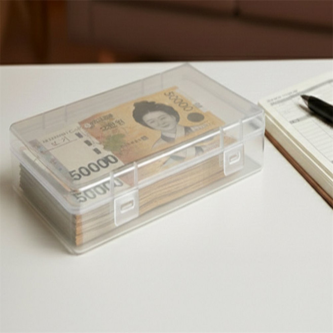 예스몰 투명지폐함 사무실수납함
