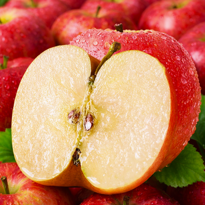 [꿀brix] 산지직송 달달한 아삭킹 부사사과, 1박스, 3kg