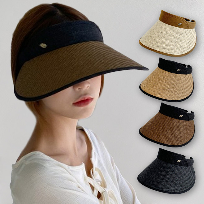 동대문모자 여자 UV 차단 썬캡