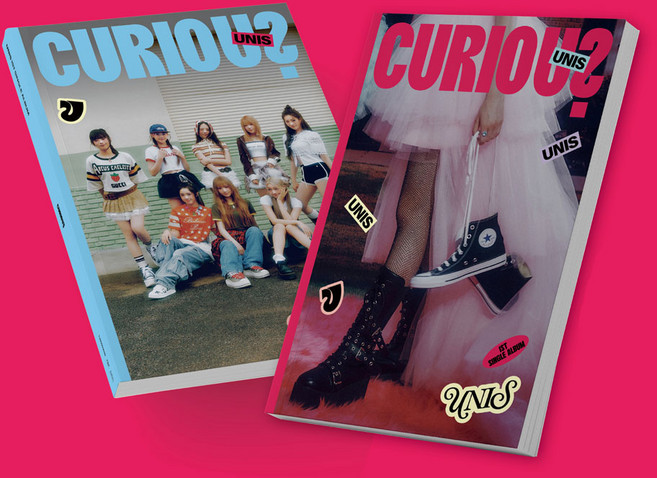 [특별사은품증정] 유니스 앨범 큐리어스 싱글1집 CURIOUS Photobook 랜덤1종 (포토북+CD+포토카드 외)