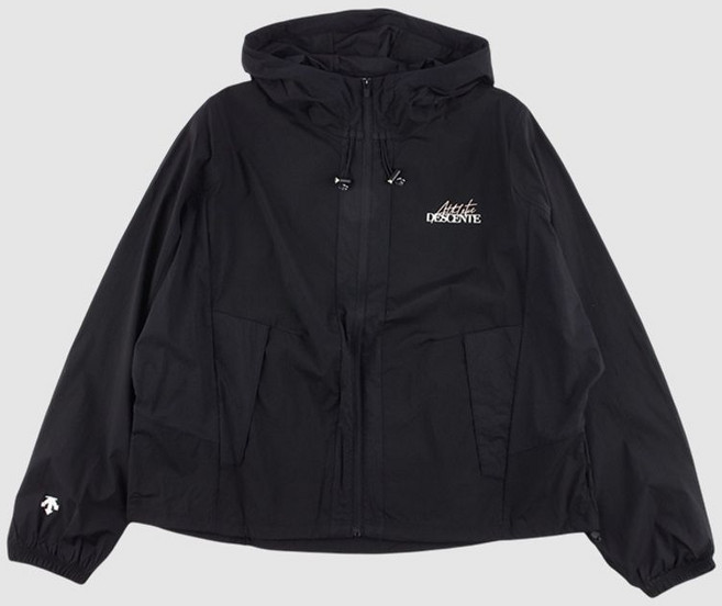 [데상트] 여성 오버핏 경량 시어 후드 바람막이 SQ122PWB31