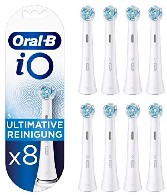 전동칫솔용 오랄비 아이오 얼티밋 클리닝브러쉬 8개입 치아청소 칫솔용 칫솔