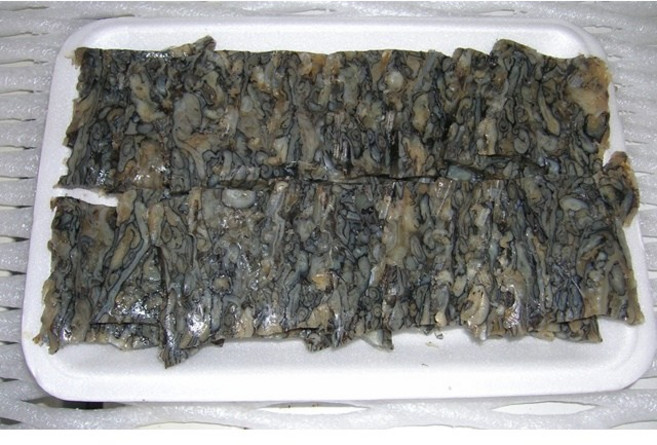 홍어껍질묵 1kg 홍어묵 콜라겐음식 국산홍어 흑산도홍어, 1개