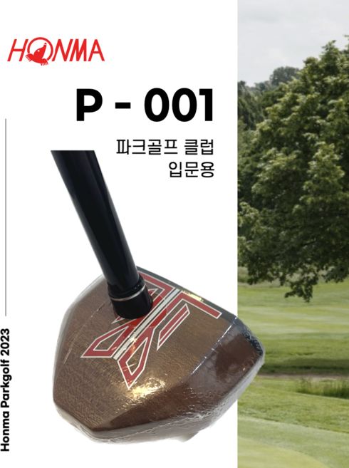 2023년 혼마 파크골프클럽 P-001 입문용 초보자용, 왼손