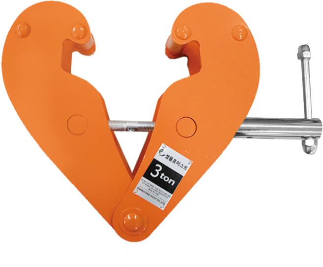 쌍용리프트 I빔 클램프 고정식 트롤리 BC-1 1톤, 1개