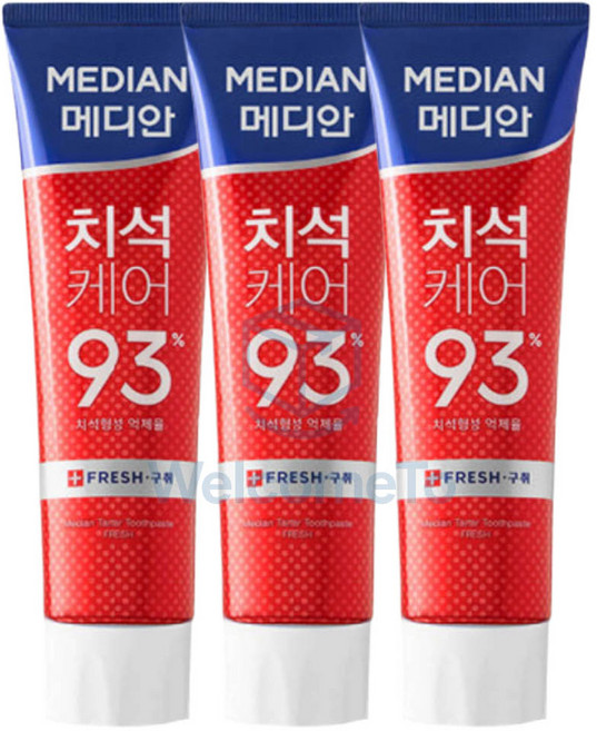 메디안 치석 구취 치약 120gX3입 -TJ, 120g, 3개