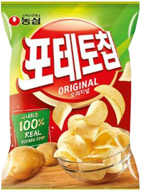 농심 포테토칩 오리지널 60g x 3개