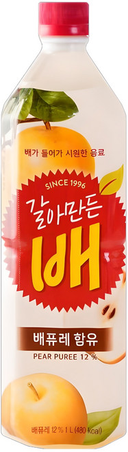 해태음료 갈아만든 배, 1L, 1개