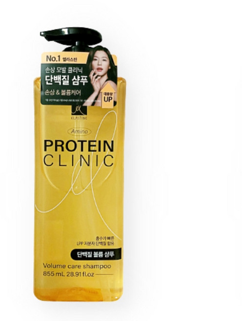 엘라스틴 아미노 프로틴 클리닉 단백질 볼륨케어 샴푸 855ml, 1개