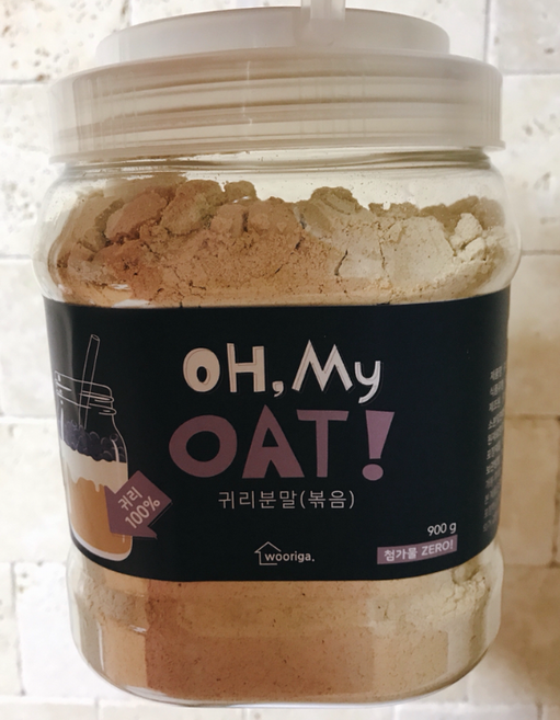 우리가스토리 오 마이 오트 볶은귀리분말, 900g, 7개